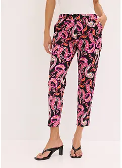 Pantaloni elasticizzati cropped, bonprix