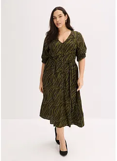 Abito midi in viscosa fluente, bonprix