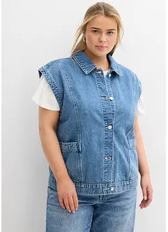 Gilet in jeans, bonprix