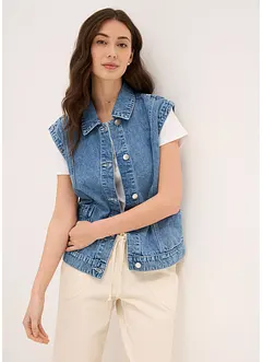 Gilet in jeans, bonprix