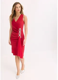 Abito di jersey con applicazione di strass, bonprix