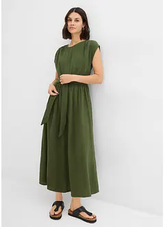 Abito midi in puro cotone, bonprix