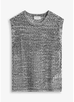 Top in filato a fettuccia, bonprix