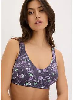 Reggiseno senza ferretto con cotone biologico (pacco da 2), bonprix