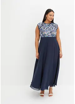 Abito lungo con pizzo, bonprix
