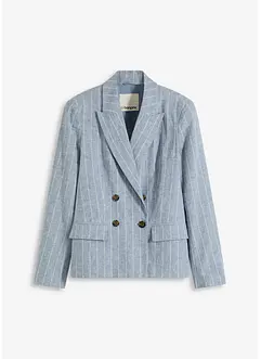 Blazer in misto lino, bonprix