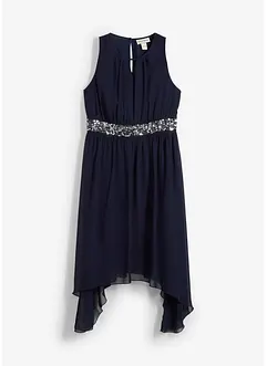 Abito in chiffon con paillettes, bonprix