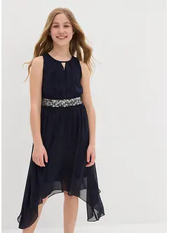 Abito in chiffon con paillettes, bonprix