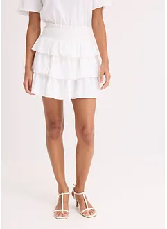 Minigonna in puro cotone, bonprix