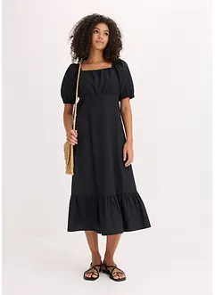 Abito midi in puro cotone biologico, bonprix