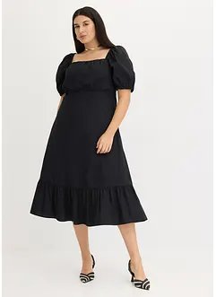 Abito midi in puro cotone biologico, bonprix