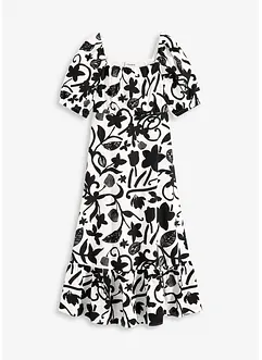 Abito midi in puro cotone biologico, bonprix
