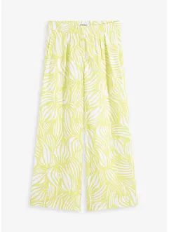 Pantaloni a palazzo con cinta comoda, bonprix
