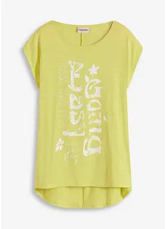 Maglia lunga in puro cotone biologico, bonprix