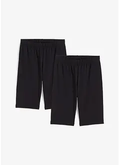 Ciclisti in misto cotone biologico elasticizzato (pacco da 2), bonprix