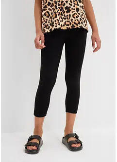Leggings a pinocchietto in misto cotone biologico (pacco da 2), bonprix