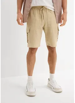 Bermuda in mussola leggera, regular fit, bonprix