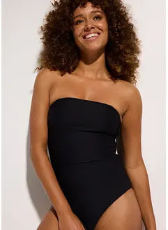 Costume intero in tessuto operato con effetto modellante medio, bonprix