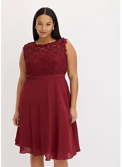 Miniabito con pizzo, bonprix