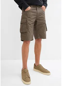 Bermuda cargo in puro cotone, relaxed fit, bonprix