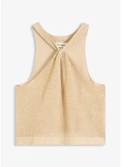 Top in maglia glitterato, bonprix