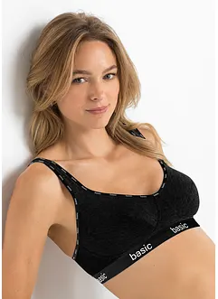 Reggiseno senza ferretto  con cotone biologico (pacco da 2), bonprix