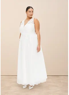 Abito da sposa con tulle e pizzo, bonprix