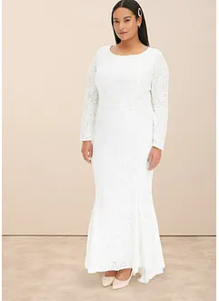 Abito da sposa ricamato con paillettes, bonprix