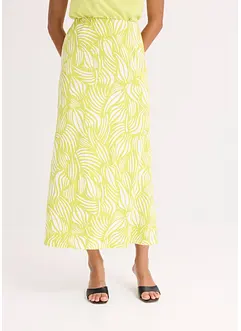 Gonna in jersey di cotone elasticizzato, bonprix