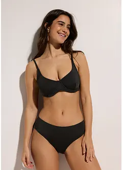 Reggiseno per bikini con ferretto in materiale lucido, bonprix