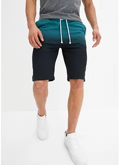Bermuda in felpa con colori sfumati, bonprix
