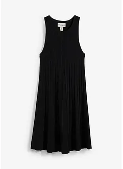 Abito in maglia svasato in misto viscosa, bonprix