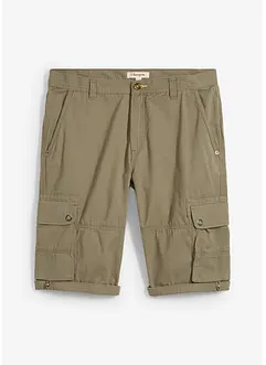 Bermuda cargo in puro cotone, regular fit, bonprix