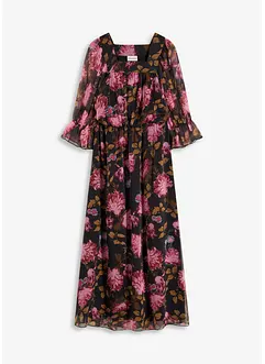 Abito lungo in chiffon, bonprix