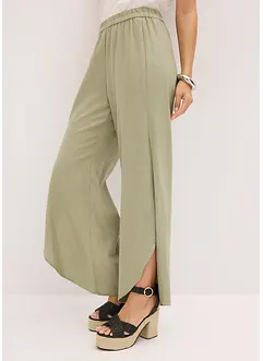 Pantaloni in misto lino, bonprix