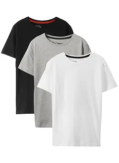 T-shirt con cotone biologico (pacco da 3), bonprix