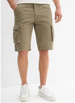 Bermuda cargo in puro cotone, relaxed fit, bonprix