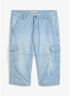 Jeans cargo a pinocchietto regular fit, straight, bonprix