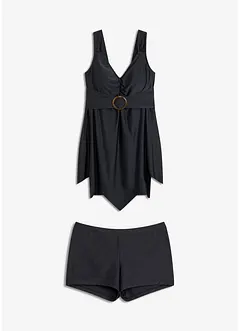 Tankini lungo con spalline larghe (set 2 pezzi), bonprix