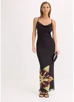 Abito con spalline sottili in fine mesh, bonprix