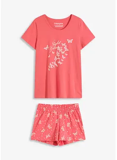 Pigiama estivo in puro cotone, bonprix