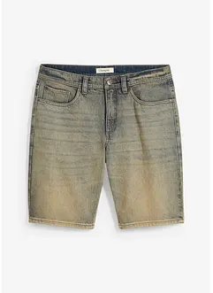 Bermuda in jeans elasticizzati dirty washed, regular fit, bonprix