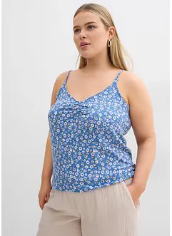 Top floreale in viscosa fluente, bonprix