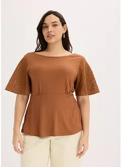 Maglie con maniche in pizzo, bonprix
