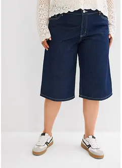 Bermuda in jeans, vita media, bonprix