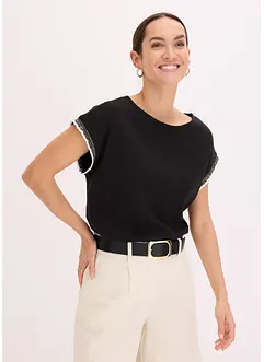 Maglia con dettagli decorativi, bonprix