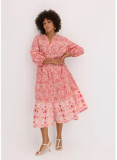 Abito midi in cotone leggero, bonprix
