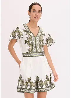Tuta in misto cotone, bonprix