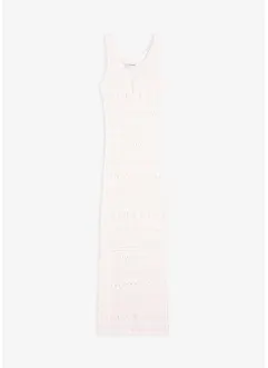 Abito lungo effetto crochet, bonprix