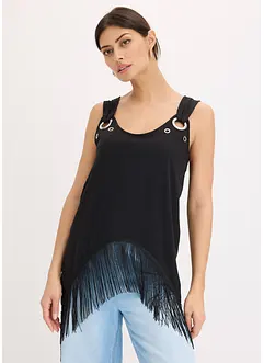 Top con frange, bonprix
